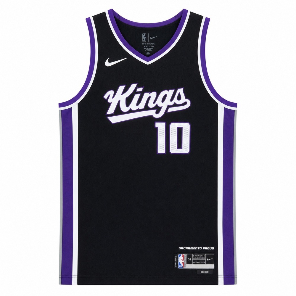 Sacramento Kings Jersey Mens 3XL Domantis Sabonis Nike Dri-FIT ADV Basketball